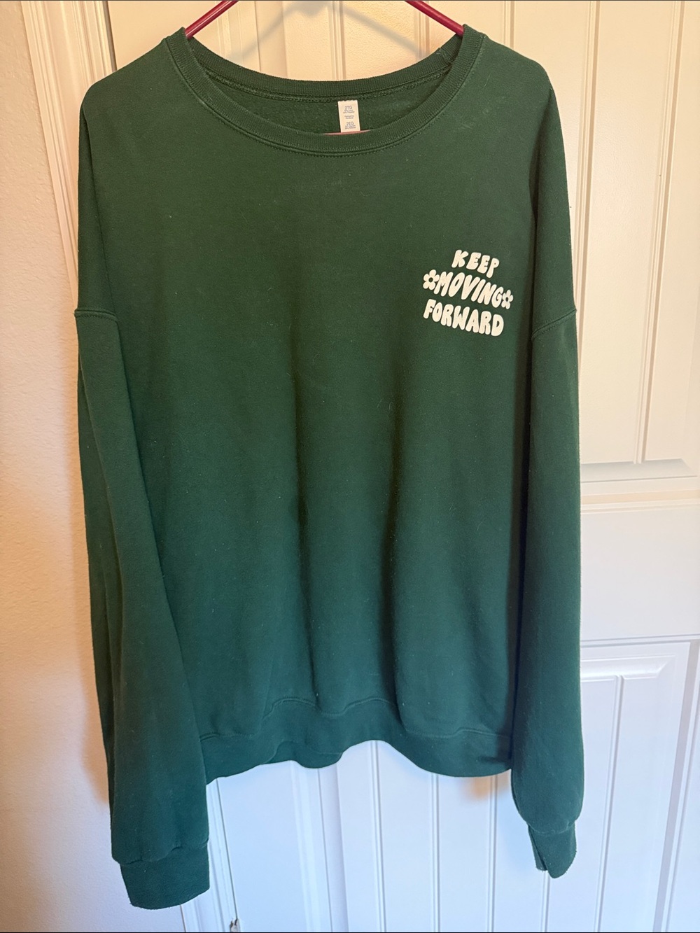 Dark Green Graphic Crewneck 2XL